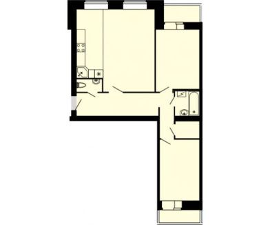 планировка квартиры 76 м2